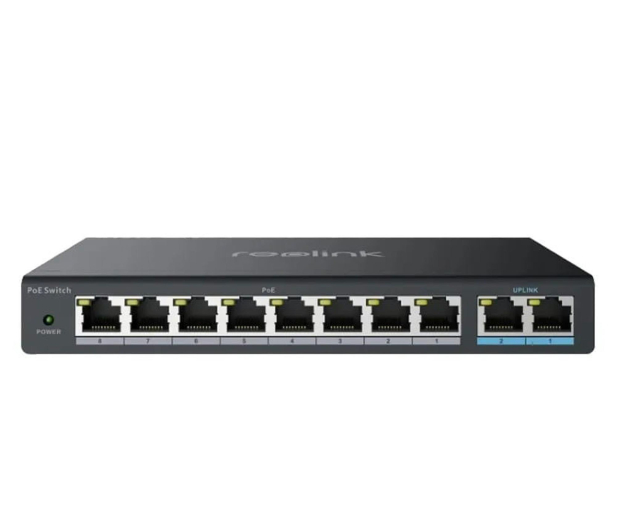 Reolink RLA-PS1 (10x10/100/1000Mbps 8xPoE+) - 1266564 - zdjęcie